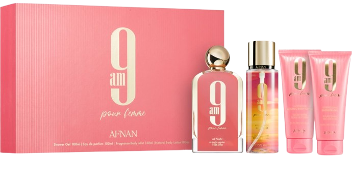 Afnan Afnan 9 AM Pour Femme Dárková sada