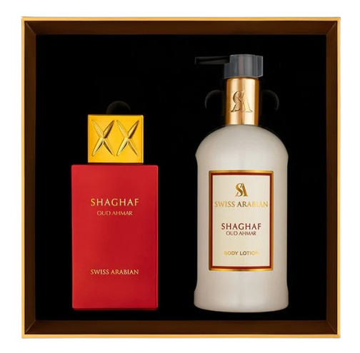 Swiss Arabian Swiss Arabian Shaghaf Oud Ahmar EDP U 75 ml + body lotion 300 ml