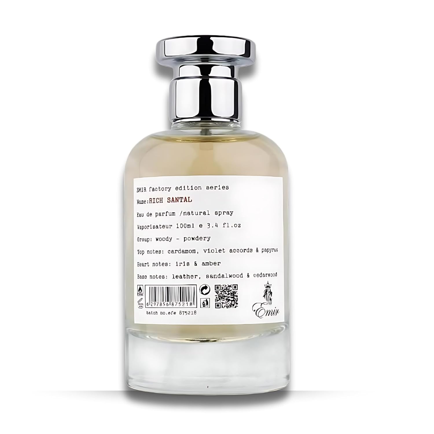 Paris Corner Paris Corner Rich Santal Emir Factory Edition EDP 100 ml