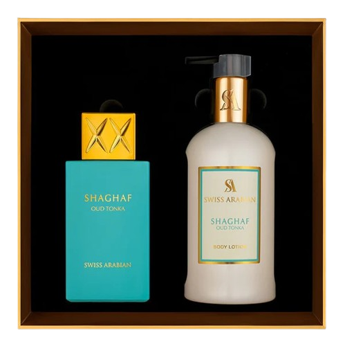 Swiss Arabian Swiss Arabian Shaghaf Oud Tonka EDP U 75 ml + body lotion 300 ml